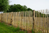 Kastanje hekwerk houten schapenomheining